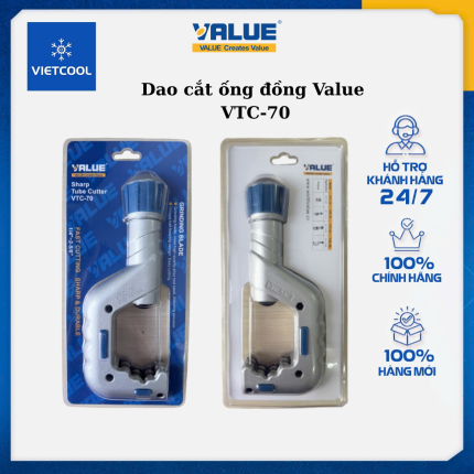 Dao cắt ống đồng Value VTC-70