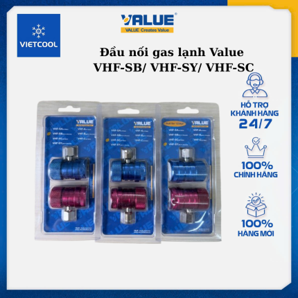 Đầu nối gas lạnh Value VHF-SB/ VHF-SY/ VHF-SC