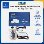 Bơm nước ngưng điều hòa Value S2 đẩy cao 10m