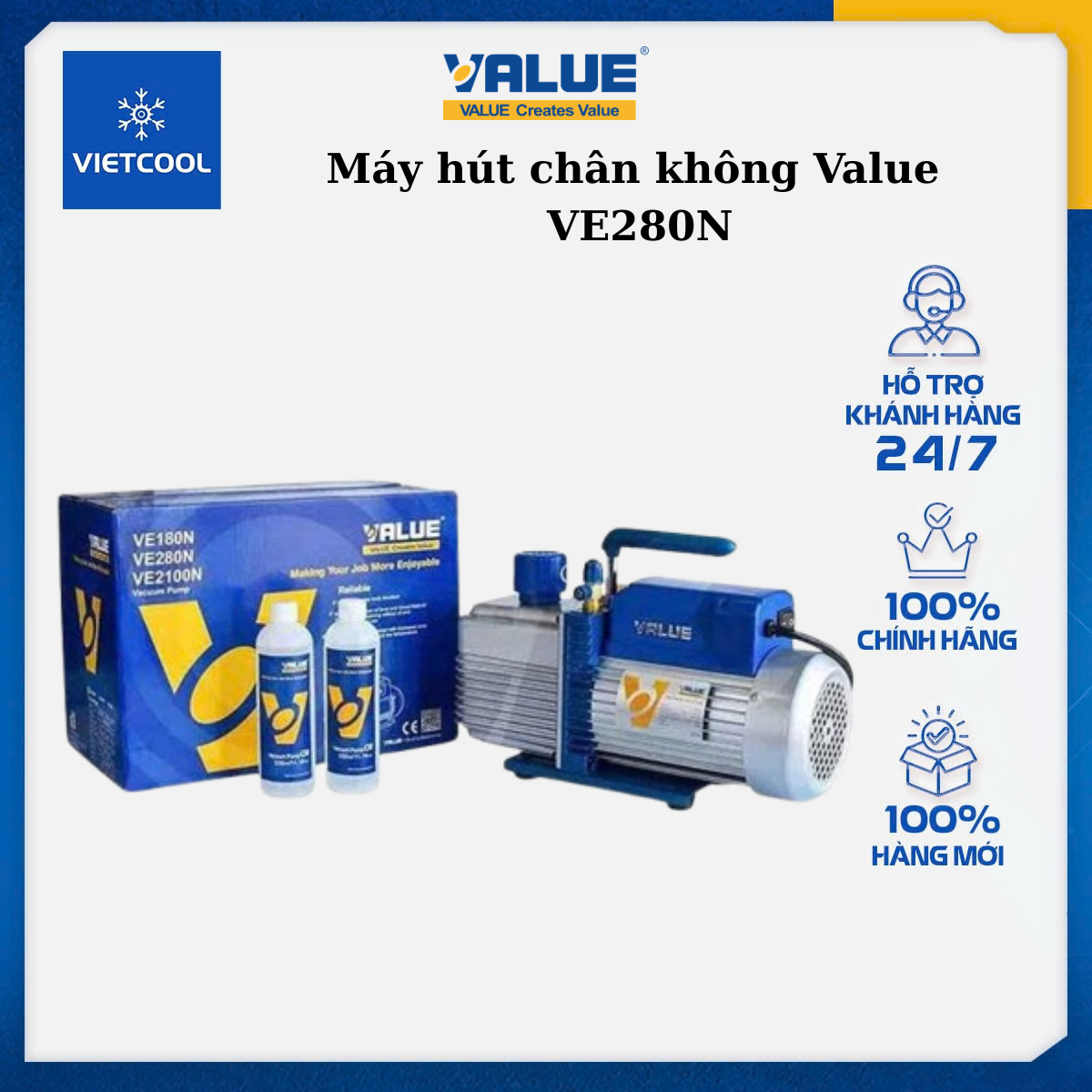 Thêm Tiêu đề Phụ (4) Máy hút chân không Value VE280N - Image 1