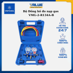 Bộ Đồng hồ đo nạp gas Value  VMG-2-R134A-B